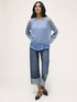 Mohair-Pullover mit rundem Ausschnitt image number 3