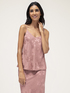 Jacquard satin top image number 0