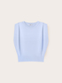 Cropped knit top with straps image number 4