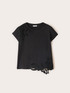 T-shirt in jersey con ricami sangallo image number 4