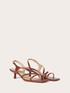 Sandalen mit Spulenabsatz und geflochtenen Riemen image number 2