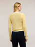 Openwork knit cardigan image number 2