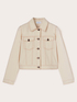 Drill jacket with contrast stitching image number 4