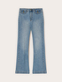Light blue flare jeans image number 3