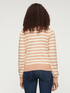 Striped turtleneck sweater image number 1