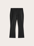 Kick-Flare-Hose mit Rippstruktur image number 4