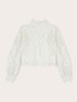 Blusa de encaje macram&eacute; image number 4