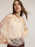 Lace blouse with raglan sleeves image number 3