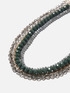 Mehrreihige Halskette mit Steinen image number 1