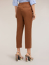 Regular fit linen blend trousers image number 1