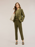 Pantaloni regular misto cotone viscosa image number 2