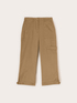 Pantalon cargo en gabardine de coton image number 4