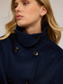 Double-breasted coat in wool blend cloth image number 2