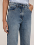 Jean palazzo taille haute avec strass image number 3