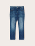 Full rhinestone skinny jeans image number 4