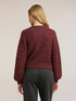 Cardigan aus Lurex-Strickware mit Schmuckapplikationen image number 1