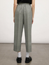 Straight Glen plaid pattern trousers image number 1