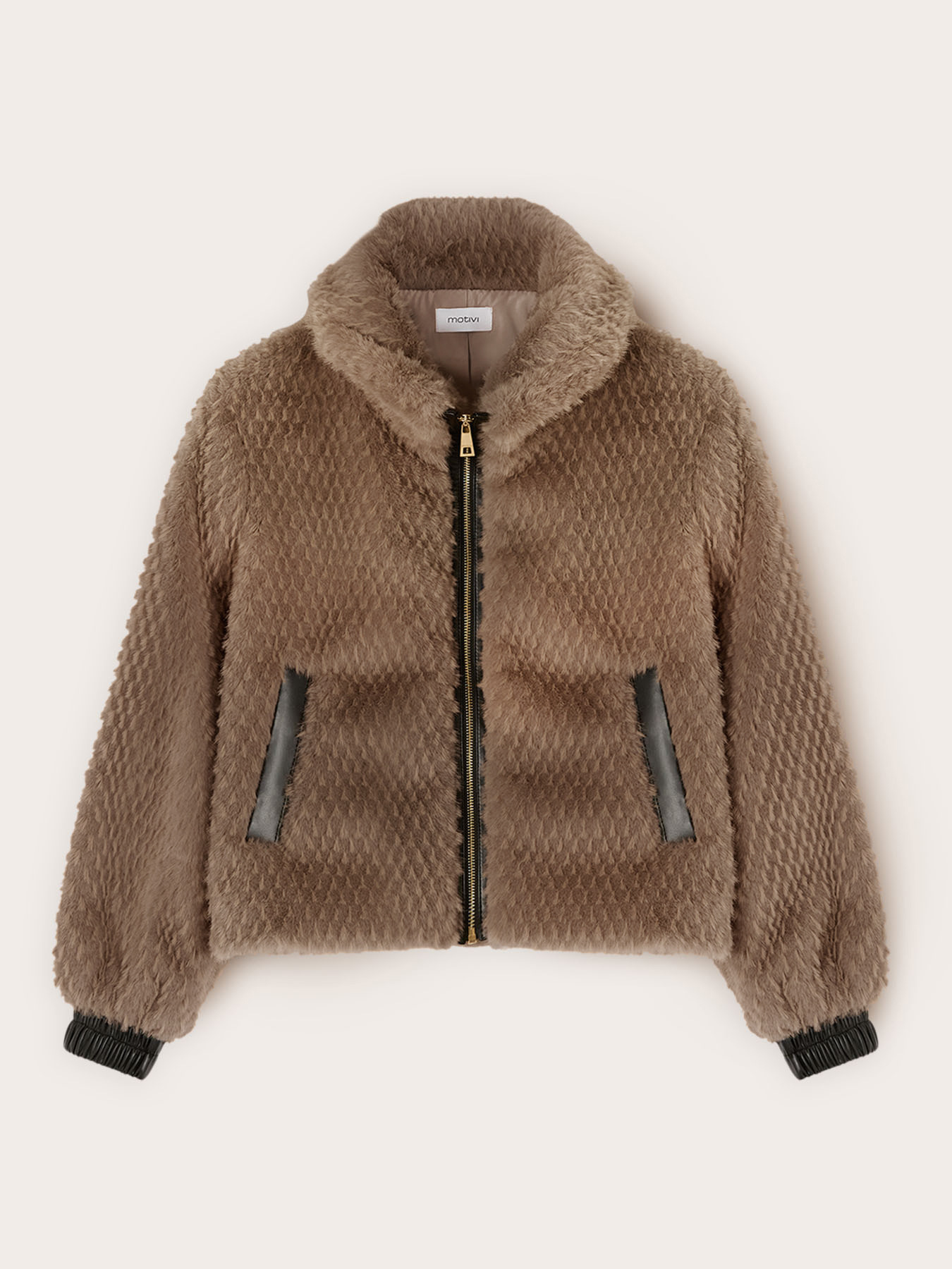 Jacke mit Plüsch-Effekt image number 4