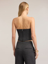 Yarn-dyed bustier image number 1