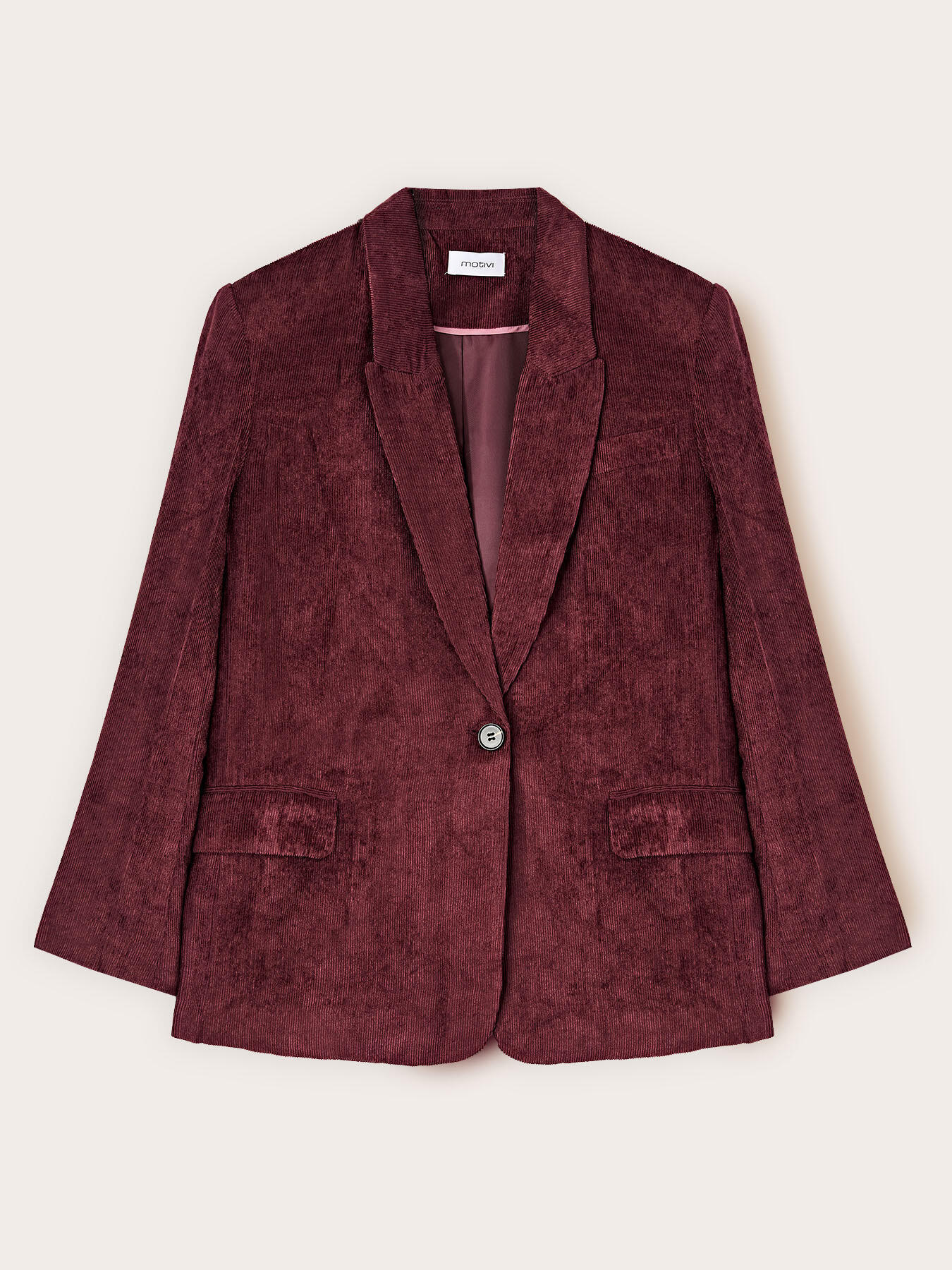 Blazer in velluto a coste image number 4