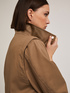 Lyocell blend parka with removable sleeves image number 2