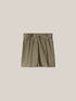 Shorts in cotone con cintura image number 3