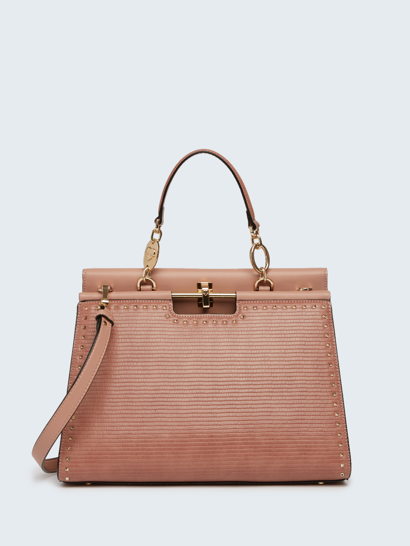 Split pleat Iconic bag with studs image number 0