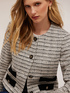 Giacca in tweed con tasche image number 3