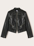 Jacket with zip and mandarin collar image number 4