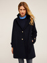 Wool blend cloth pea coat image number 0