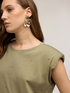 T-shirt with stone embellishments image number 3