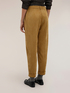 Corduroy trousers with turn-up cuffs image number 2