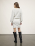 Vestido corto de punto image number 1