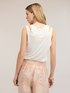 Top aus Leinenmischung mit Cut-outs an den Schultern image number 1