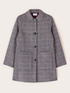 Reversible double mixed wool coat image number 5