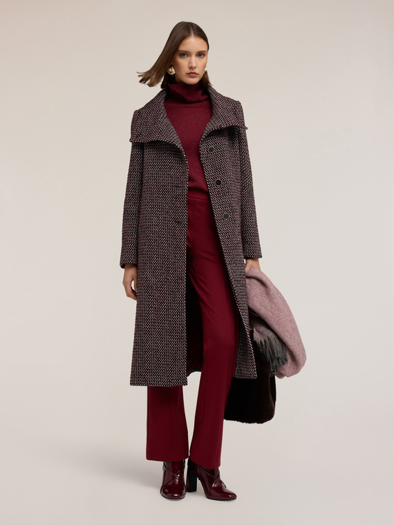 Cappotto sartoriale con cintura