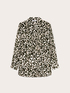 Cămașă fluidă cu imprimeu animalier image number 4
