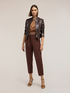 Jacket with zip and mandarin collar image number 0
