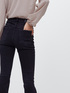 High-waisted flared jeans image number 2