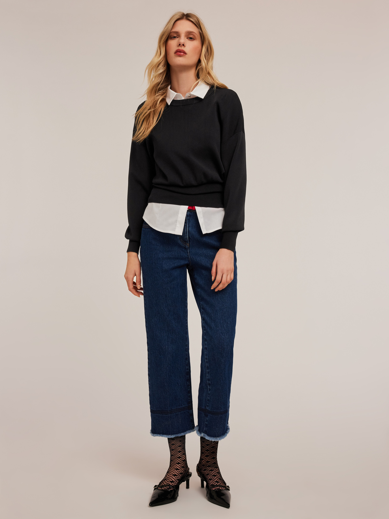 Viscose kimono sweater image number 0