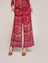 Palazzo trousers with geometric pattern image number 2