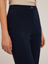 Pantaloni palazzo con piega stirata image number 3