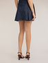 Pleated mini skirt with buttons image number 1