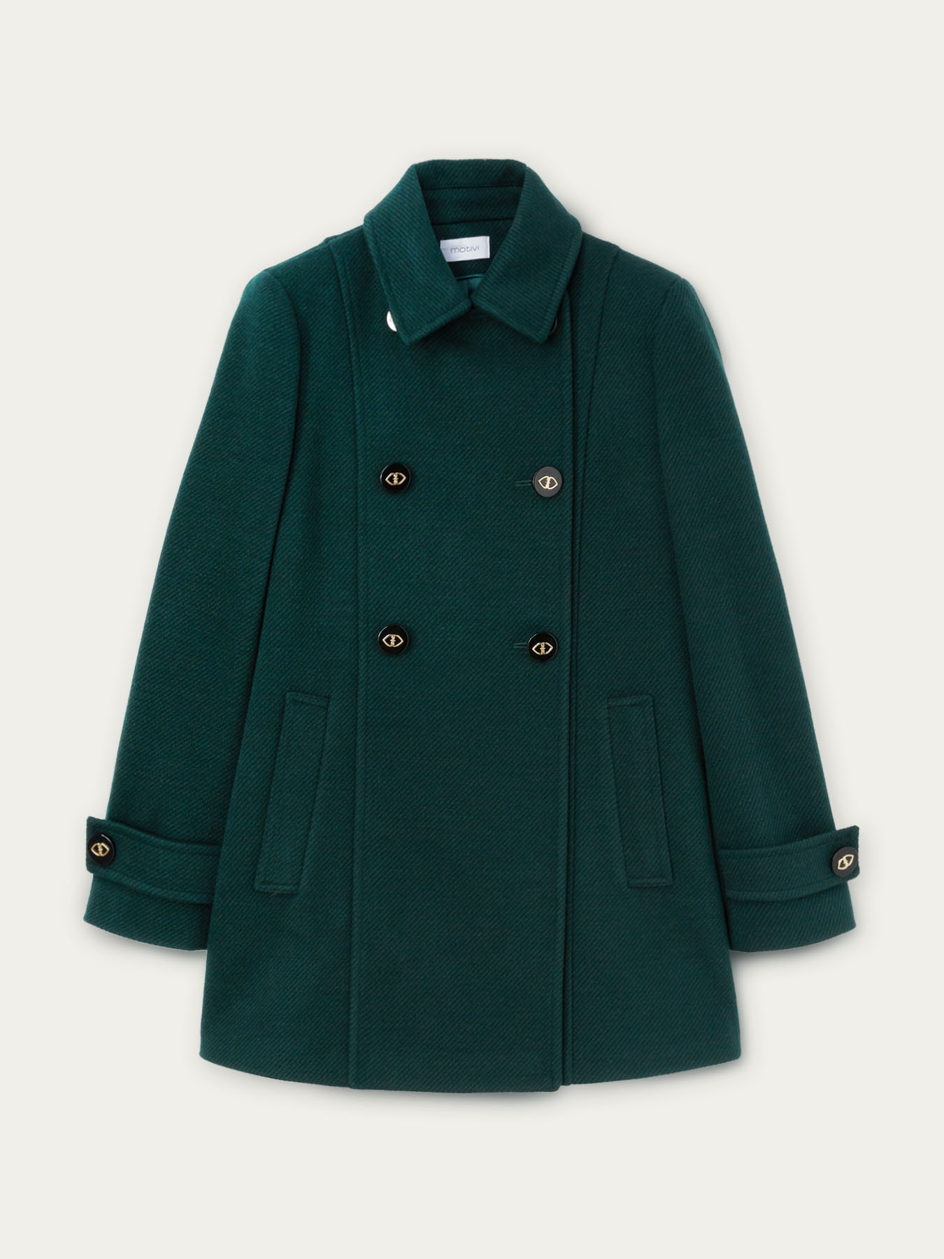 Cappotto doppiopetto tipo caban image number 3