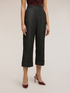 Pantalones cropped mezcla de ramio image number 2