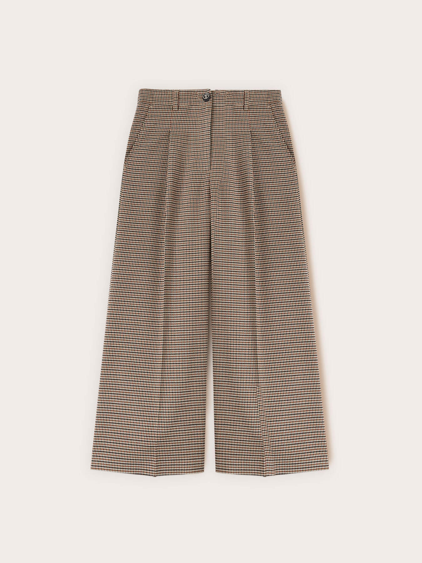 Karierte Crop-Hose image number 4