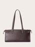 Shopper bag with metal buckles image number 1