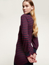 Short striped knit dress image number 2