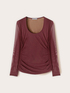 Langarm-T-Shirt aus T&uuml;ll image number 4