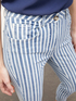 Striped skinny jeans image number 2